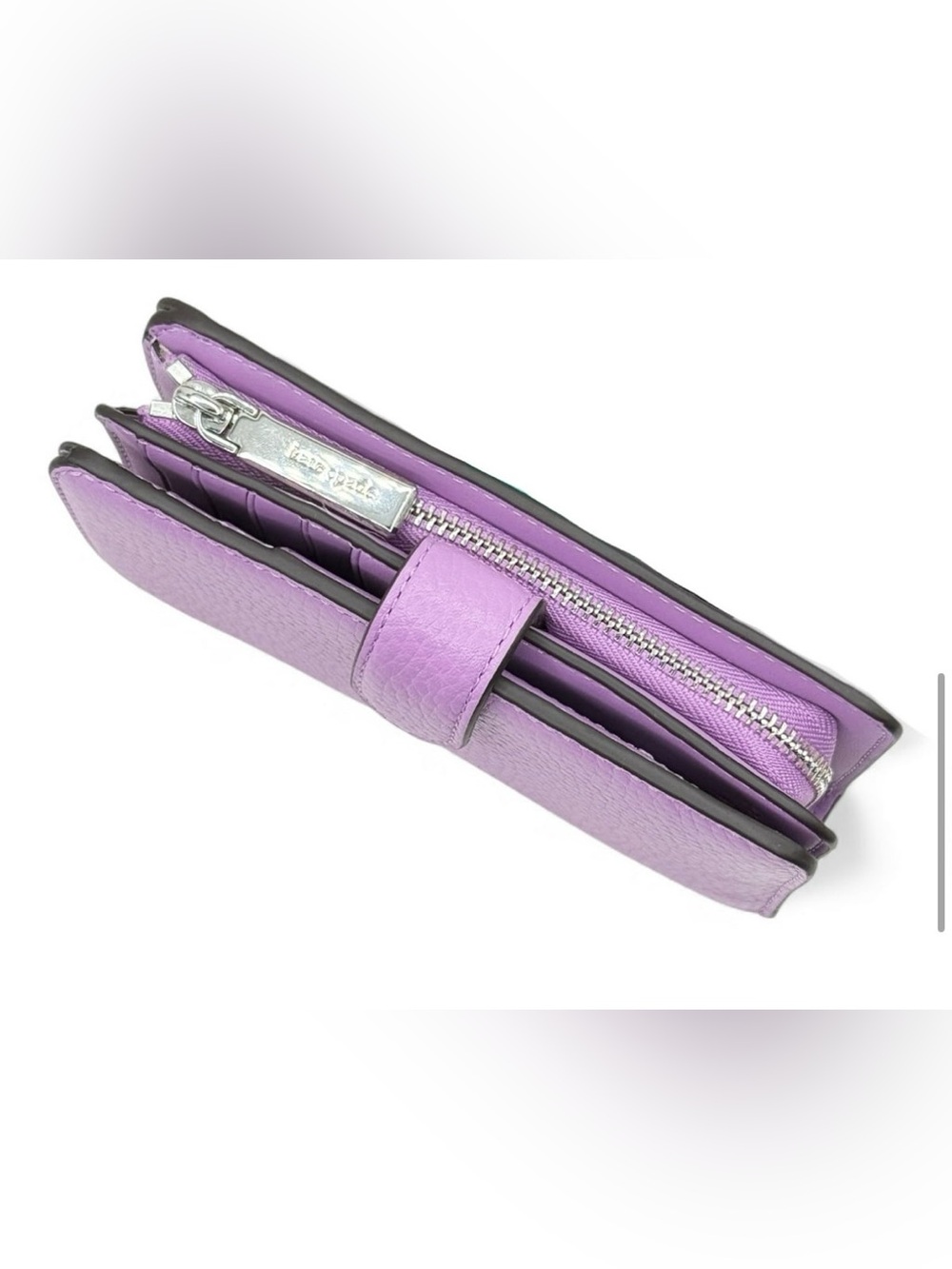 NWT Lena Medium Bifold Wallet-Wisteria Purple - Picture 4 of 11